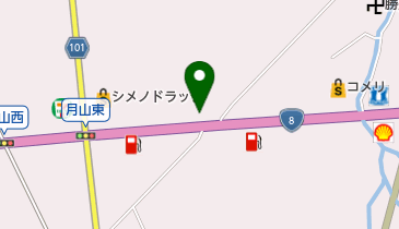 焼肉こざくらの地図画像