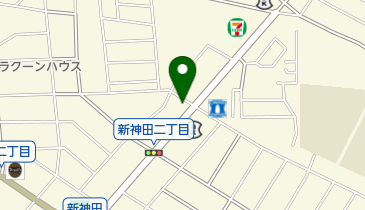 株式会社別田の地図画像