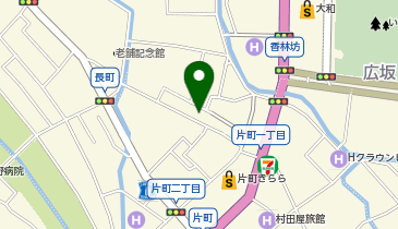 株式会社向川外樹園片町店の地図画像