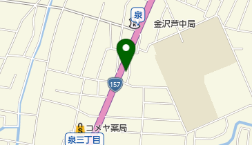 マツシタガーデンの地図画像