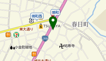 有限会社城北カワサキの地図画像