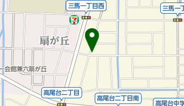 中源商店三馬店の地図画像