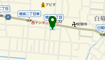 有限会社能正治商店の地図画像