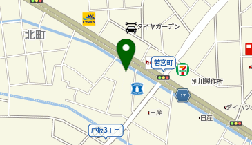 有限会社みなと模型 若宮店の地図画像