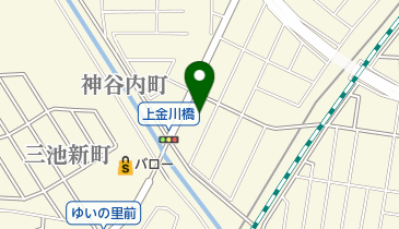 牧果実店 夜間の地図画像