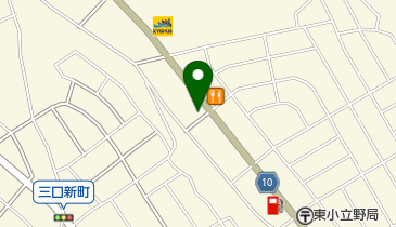 オカベ電器の地図画像