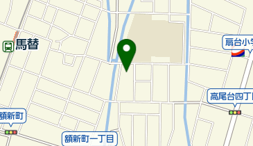 扇台児童館の地図画像