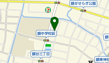 額公民館の地図画像