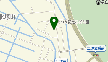 二塚児童館の地図画像