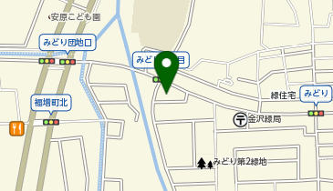 みどり集会所の地図画像