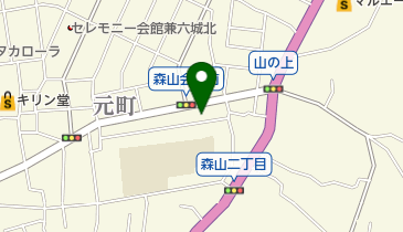 森山会館の地図画像