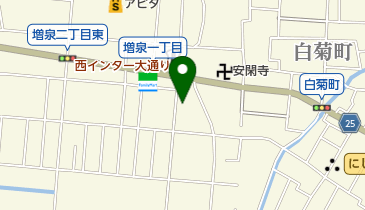 株式会社比賀こんぶ店 増泉店の地図画像