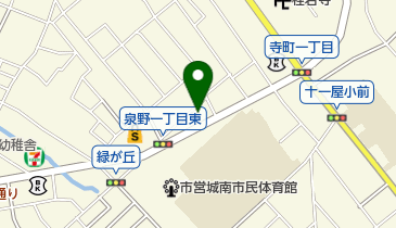 石心囲碁サロンの地図画像