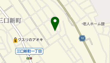 西田珠算塾の地図画像