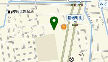 安原児童館の地図画像