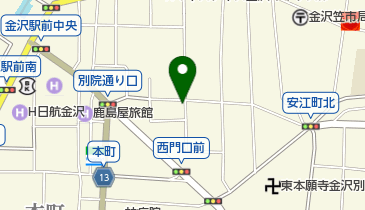 ナガイ紙文具の地図画像