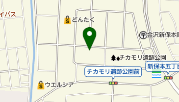 株式会社アメフレック金沢営業所の地図画像