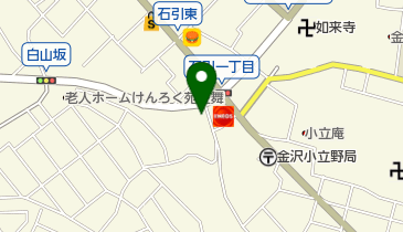 あけぼの美容室の地図画像