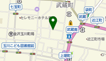 かおる美容室の地図画像