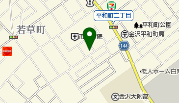 ながと美容室の地図画像