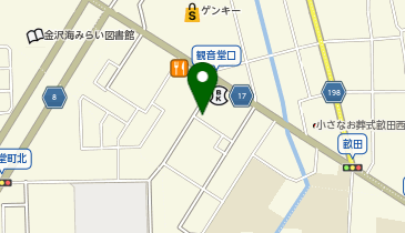 比古呂の地図画像