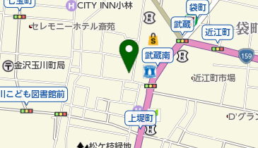 BEKKU 武蔵店の地図画像
