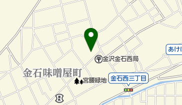 金沢西ライオンズクラブの地図画像