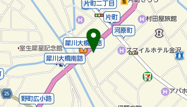 しまだ化粧品店の地図画像