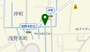 クリーン警備保障株式会社金沢営業所の地図画像