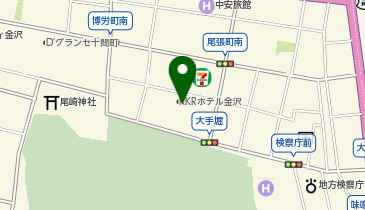KKRホテル金沢ブライダルサロンの地図画像