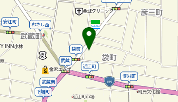 武蔵コンタクトレンズの地図画像