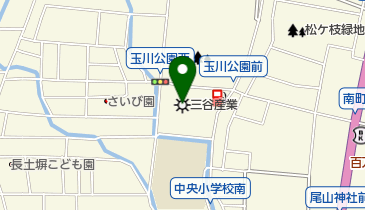 三谷産業株式会社情報システム事業部の地図画像