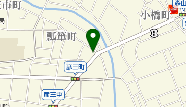 大村古物店の地図画像