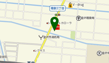 金沢古民芸会館の地図画像