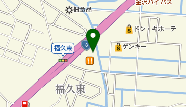 カメレオンクラブ福久店の地図画像