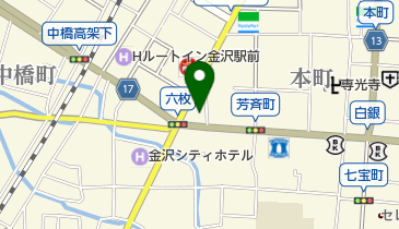 石川県屋外広告業協同組合の地図画像