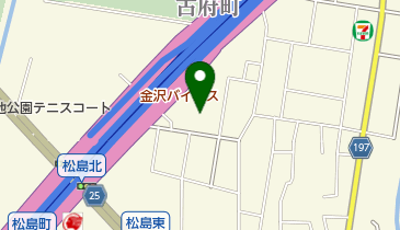 中村自動車株式会社の地図画像