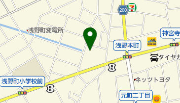 ヤマシタ自動車の地図画像