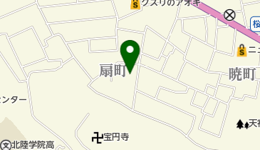 妙喜寺の地図画像