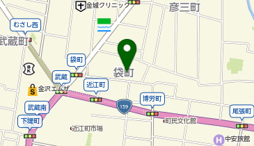 ムサシ美術店の地図画像