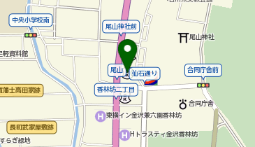 岡三証券株式会社金沢支店の地図画像