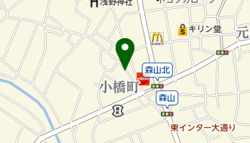 田屋製綿所の地図画像