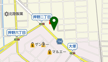 じんずし 押野店の地図画像