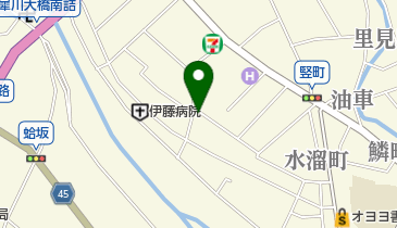 越原総合食品店の地図画像