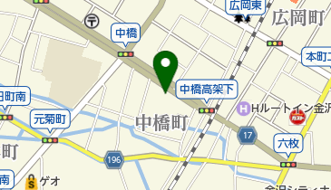 田村食料品店の地図画像