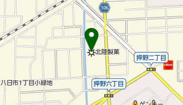 北陸製菓株式会社の地図画像