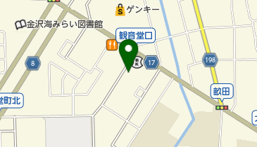うねだ接骨院の地図画像
