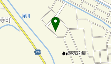 北国糊糧工業株式会社の地図画像