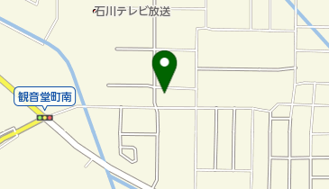 中古タイヤセンター北陸の地図画像