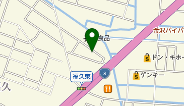 氷見建具店 工場の地図画像